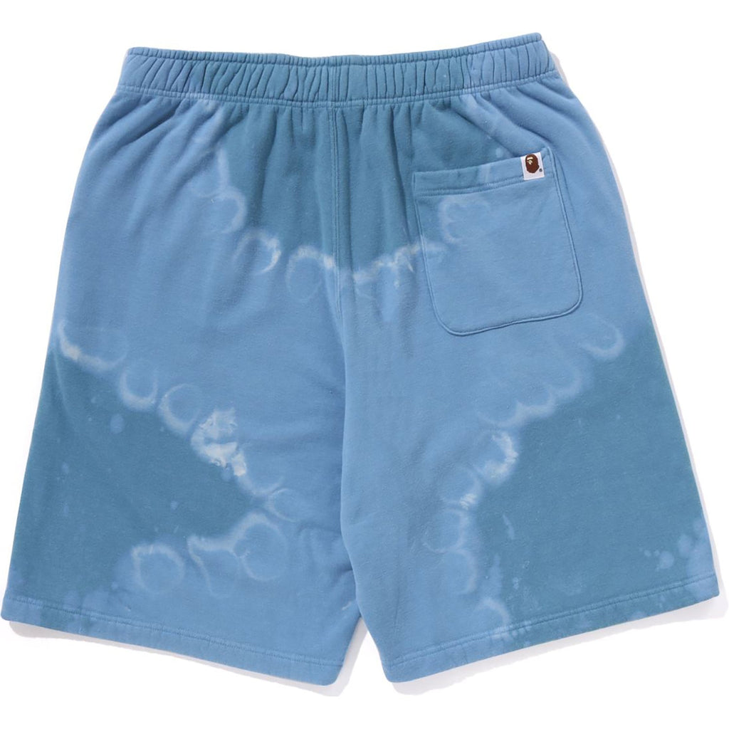 BAPE HAND DYE RELAXED FIT SWEAT SHORTS MENS