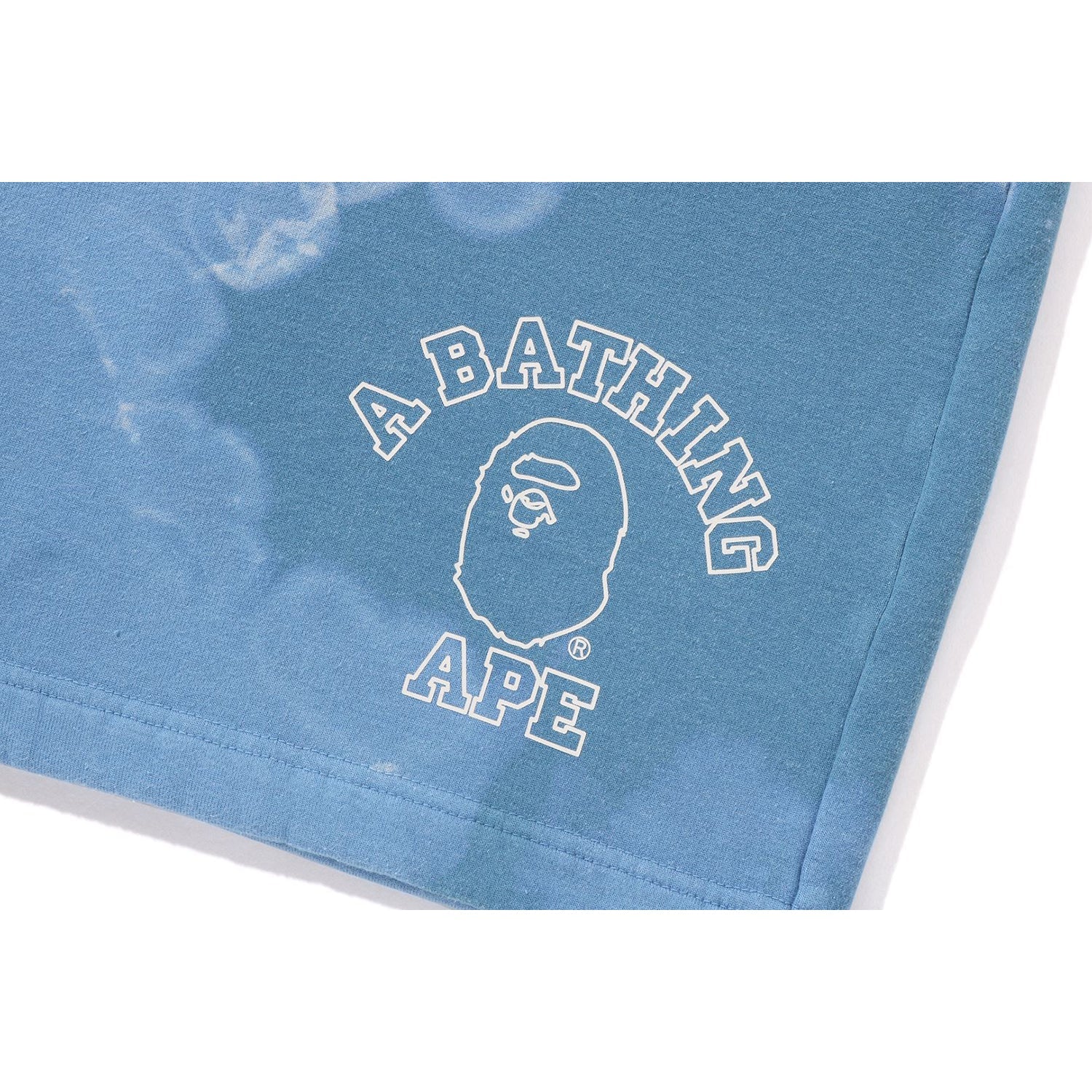 BAPE HAND DYE RELAXED FIT SWEAT SHORTS MENS