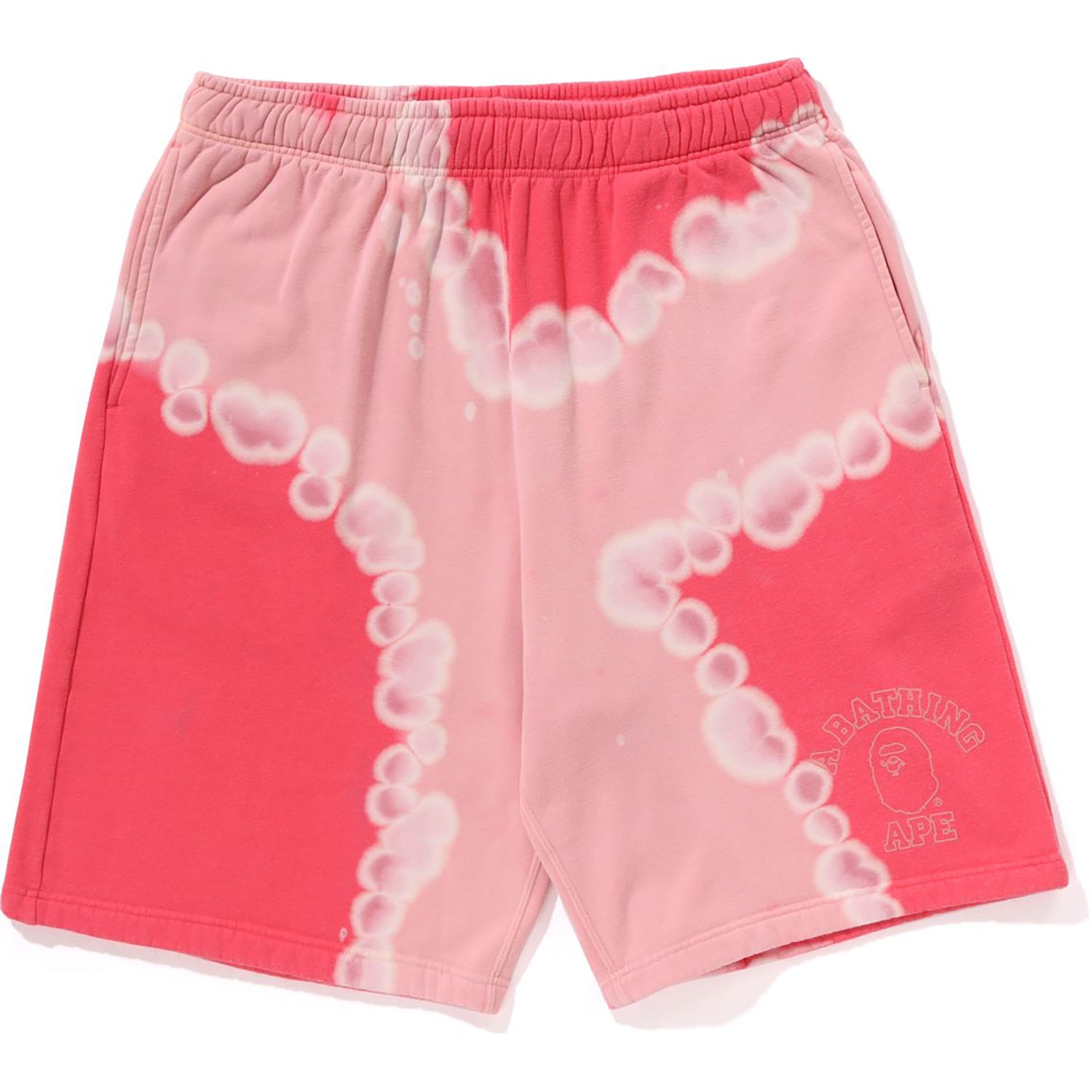 BAPE HAND DYE RELAXED FIT SWEAT SHORTS MENS