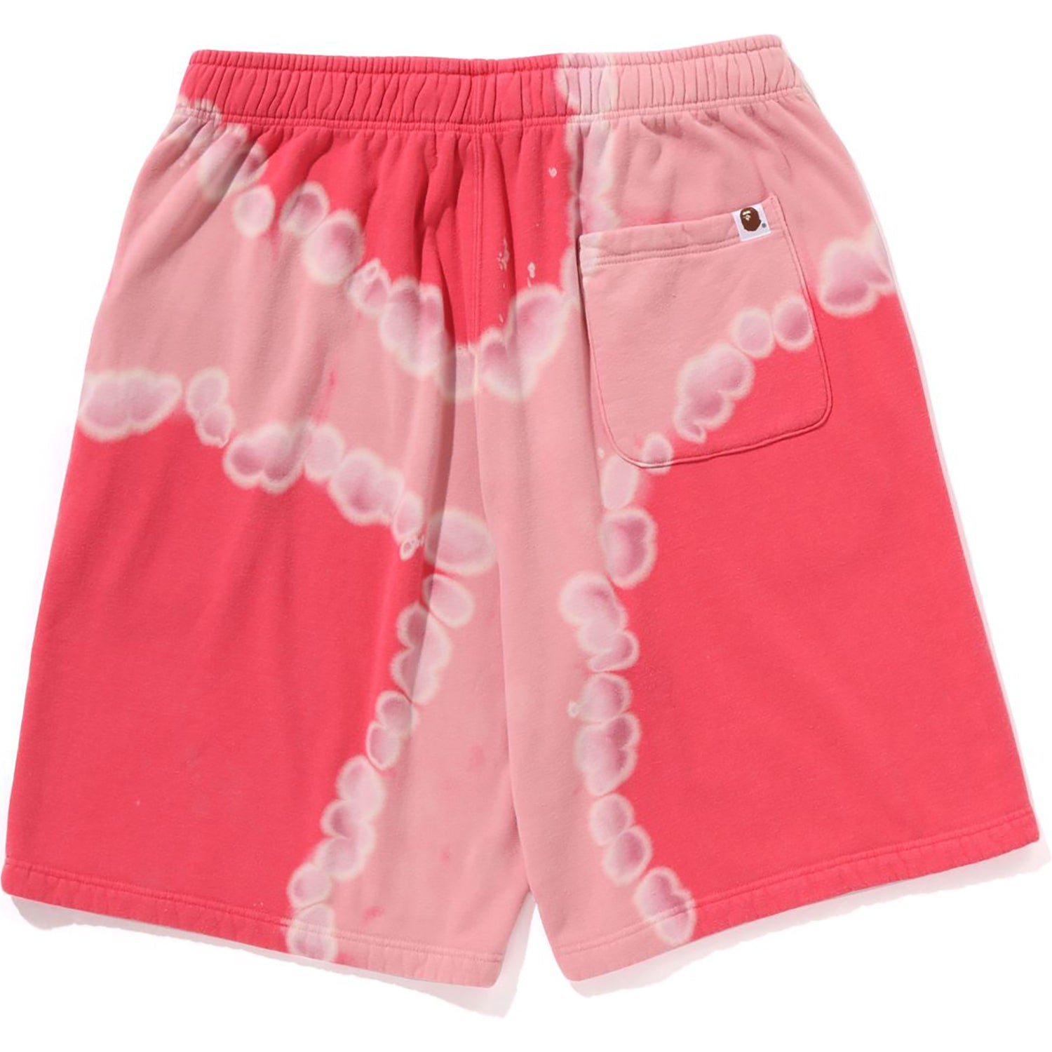 BAPE HAND DYE RELAXED FIT SWEAT SHORTS MENS