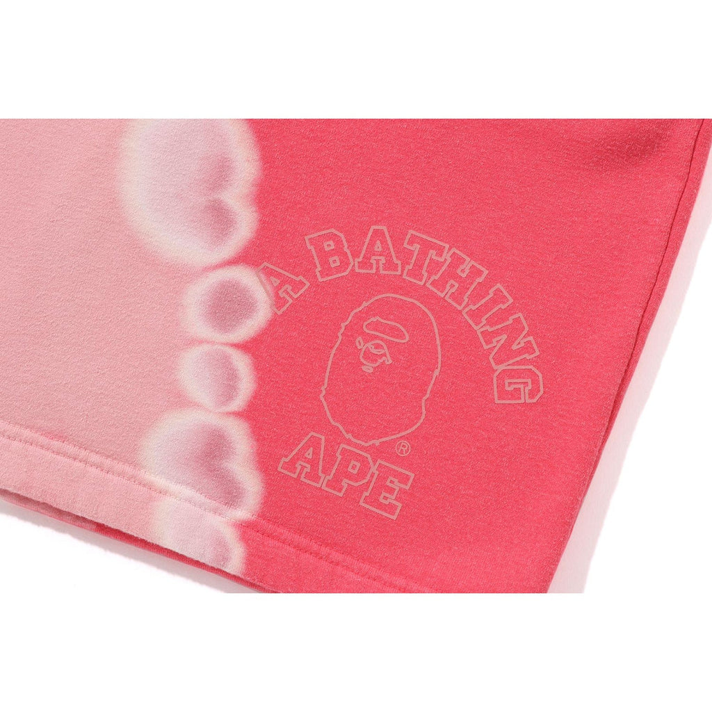 BAPE HAND DYE RELAXED FIT SWEAT SHORTS MENS