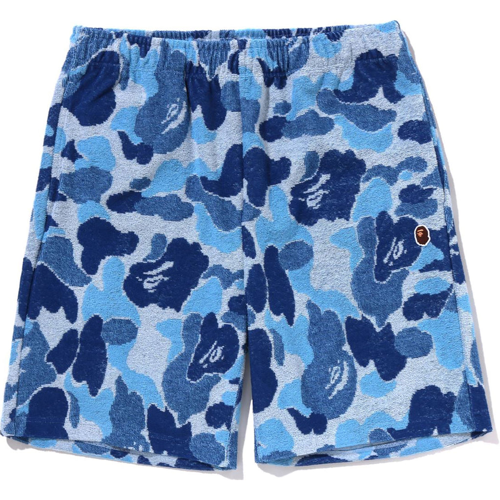 BAPE ABC CAMO PILE ONE POINT SWEAT SHORTS MENS