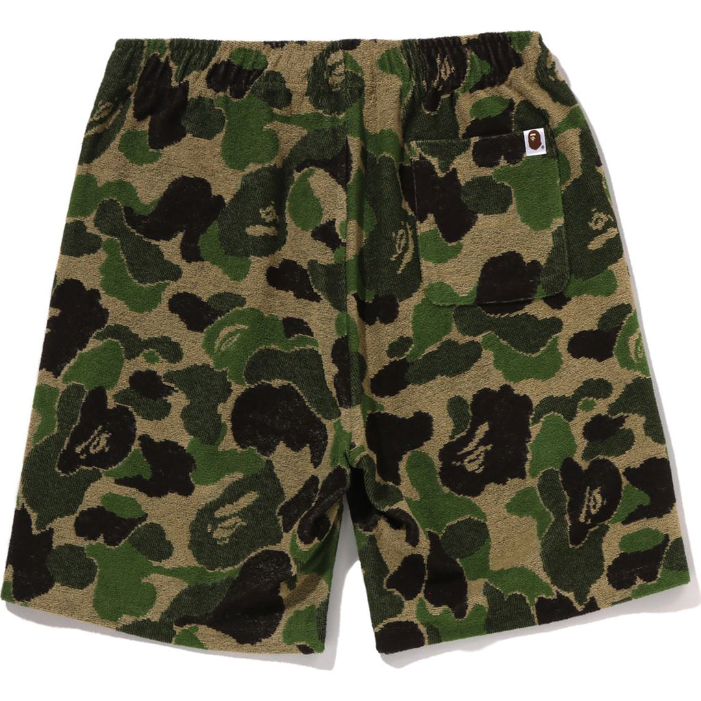 BAPE ABC CAMO PILE ONE POINT SWEAT SHORTS MENS