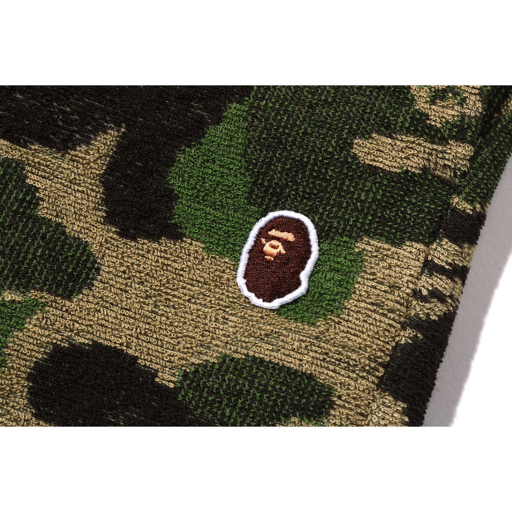 BAPE ABC CAMO PILE ONE POINT SWEAT SHORTS MENS