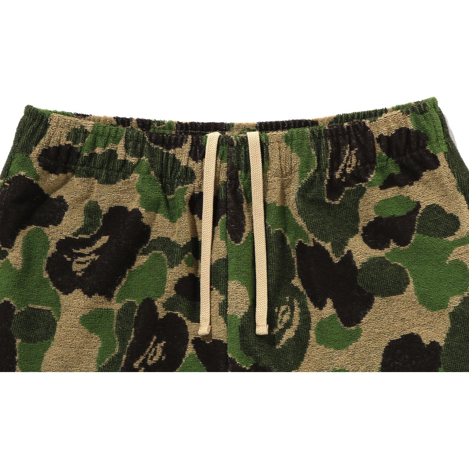 BAPE ABC CAMO PILE ONE POINT SWEAT SHORTS MENS