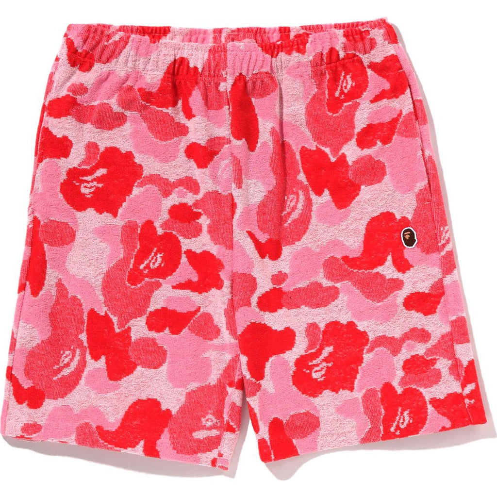 BAPE ABC CAMO PILE ONE POINT SWEAT SHORTS MENS
