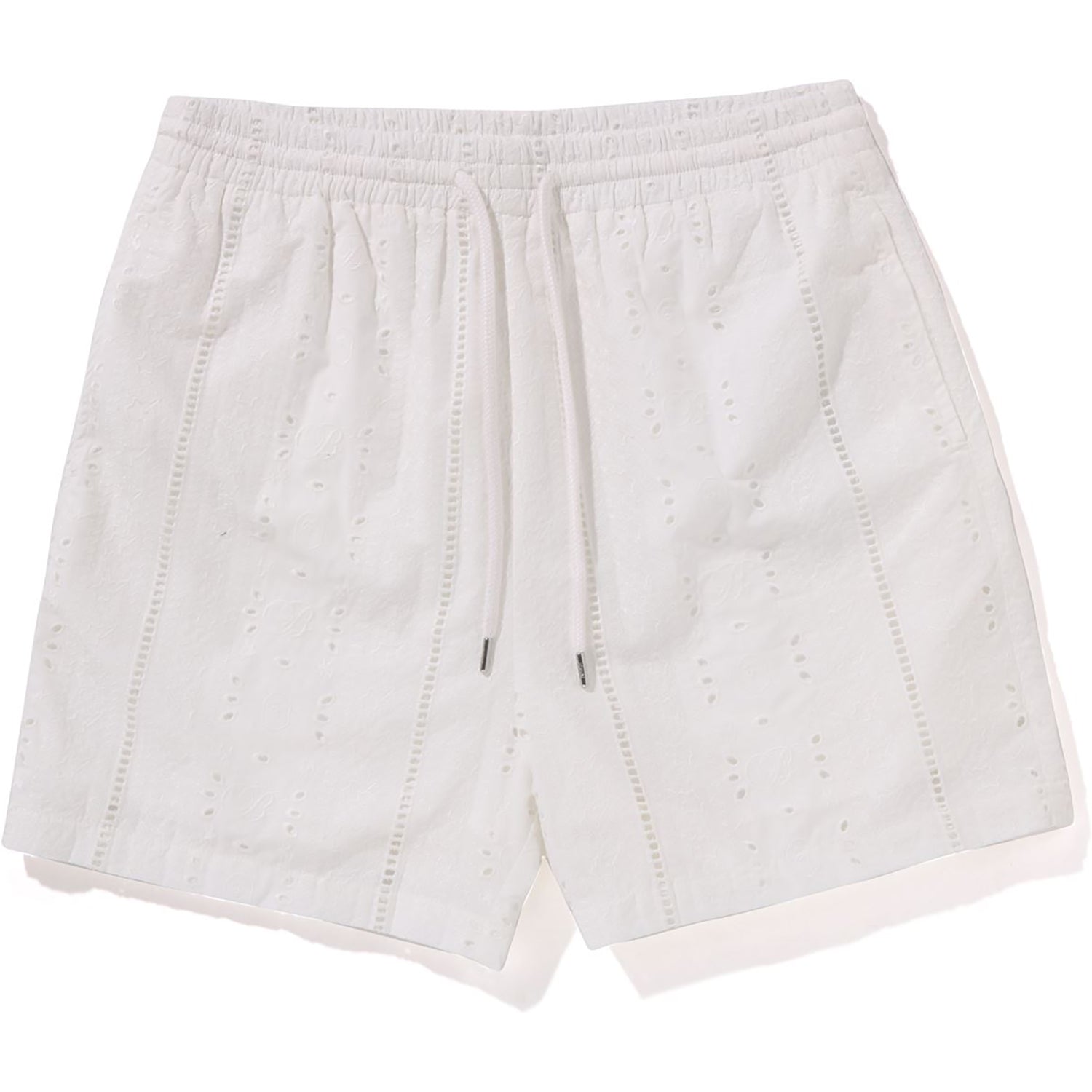BAPE EMBROIDERY RELAXED FIT SHORTS MENS