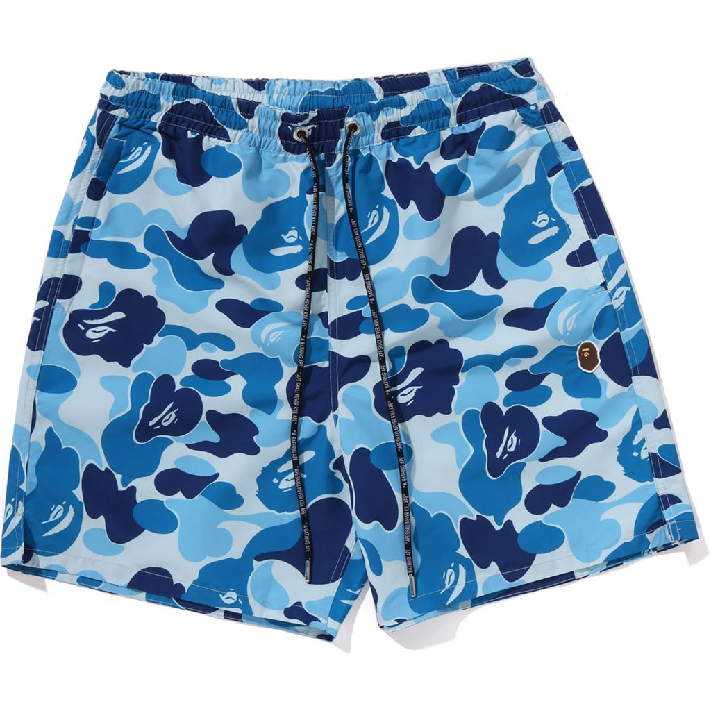BAPE ABC CAMO ONE POINT RELAXED FIT WATER SHORTS MENS
