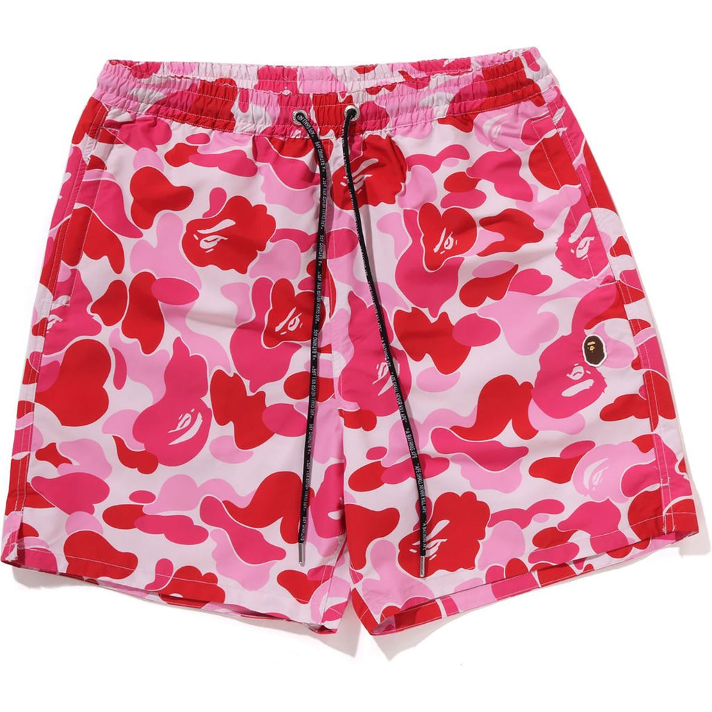 BAPE ABC CAMO ONE POINT RELAXED FIT WATER SHORTS MENS