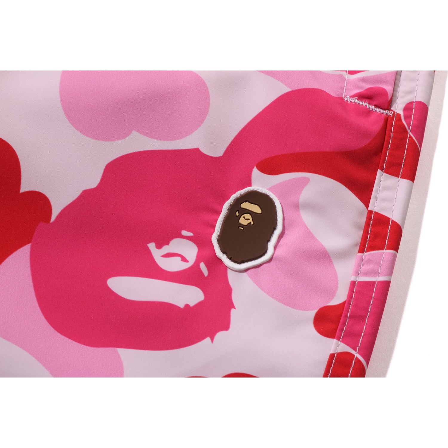 BAPE ABC CAMO ONE POINT RELAXED FIT WATER SHORTS MENS