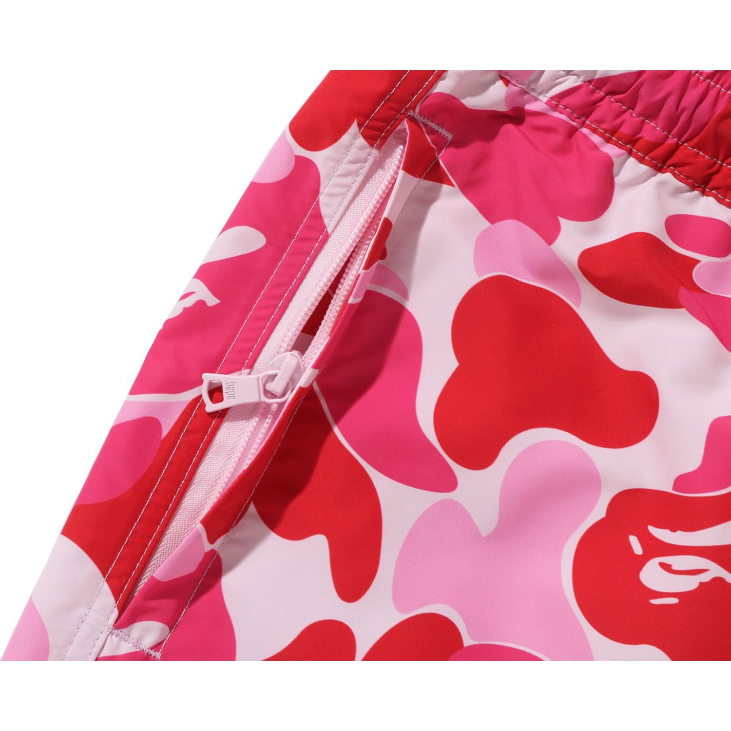 BAPE ABC CAMO ONE POINT RELAXED FIT WATER SHORTS MENS
