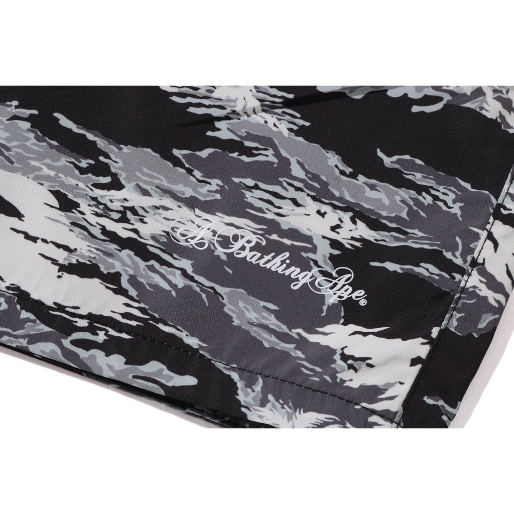 BAPE PALM TREE CAMO RELAXED FIT BEACH SHORTS MENS