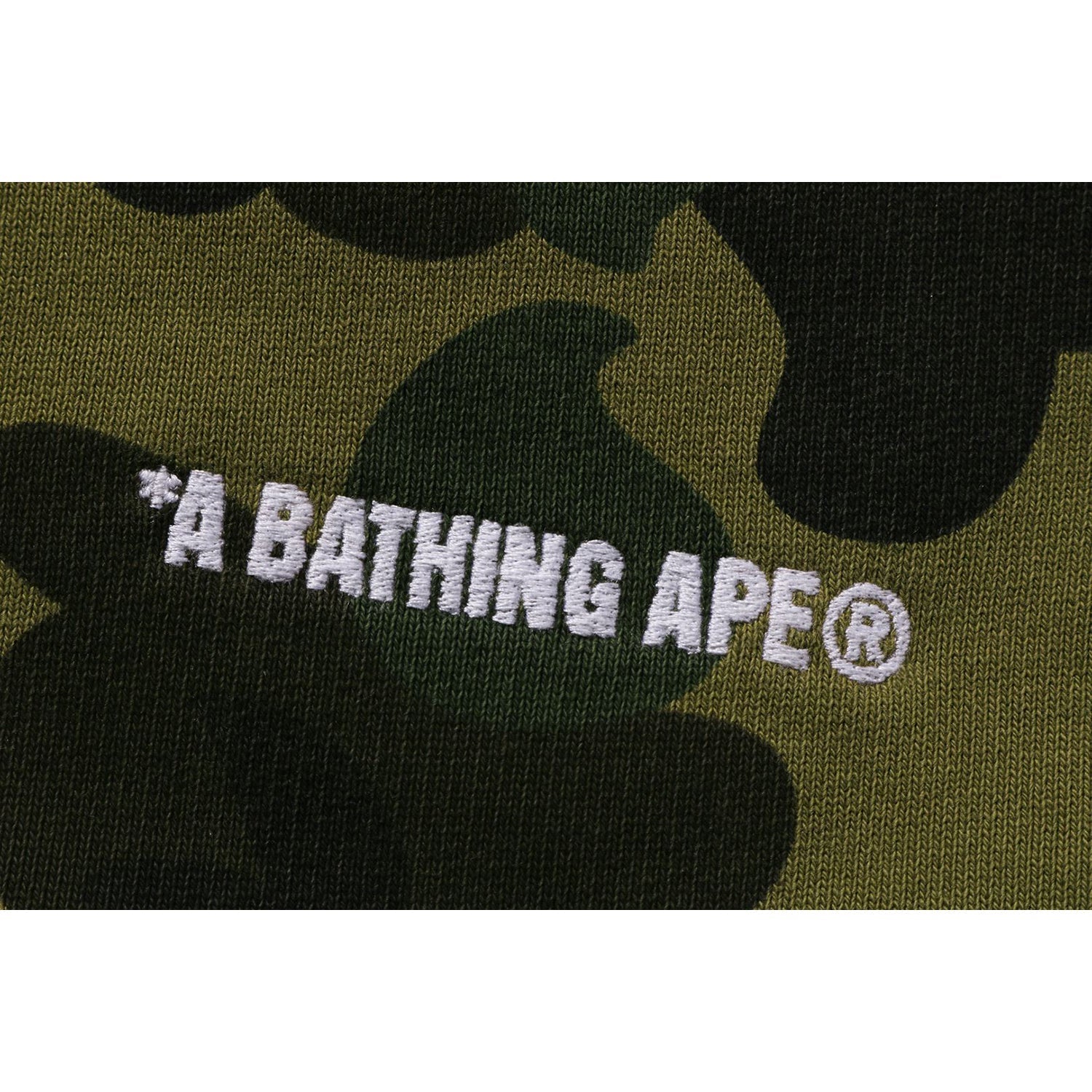 BAPE 1ST CAMO HEAVY WASHED RELAXED FIT SWEAT SHORTS MENS