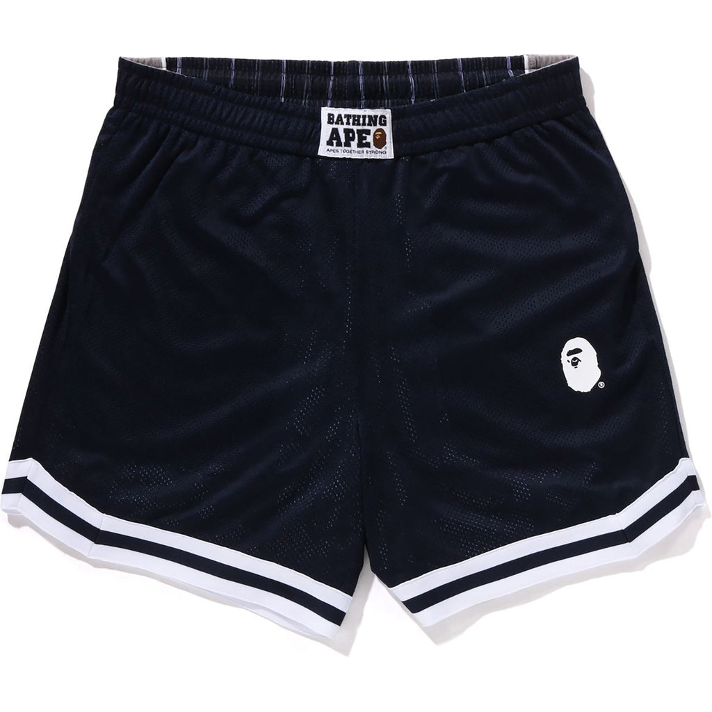 BAPE MULTI LOGO REVERSIBLE RELAXED FIT SWEAT SHORTS MENS