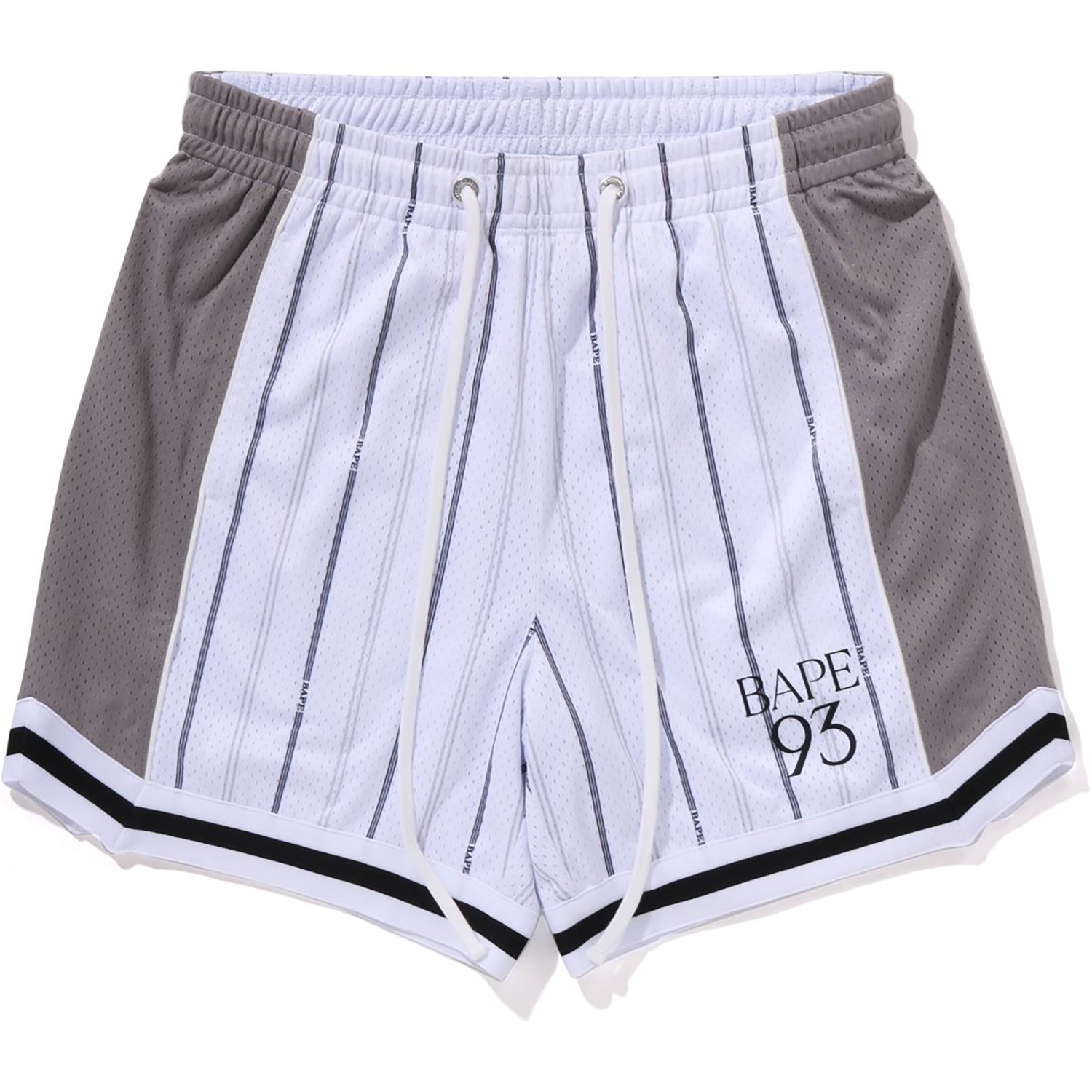 BAPE MULTI LOGO REVERSIBLE RELAXED FIT SWEAT SHORTS MENS
