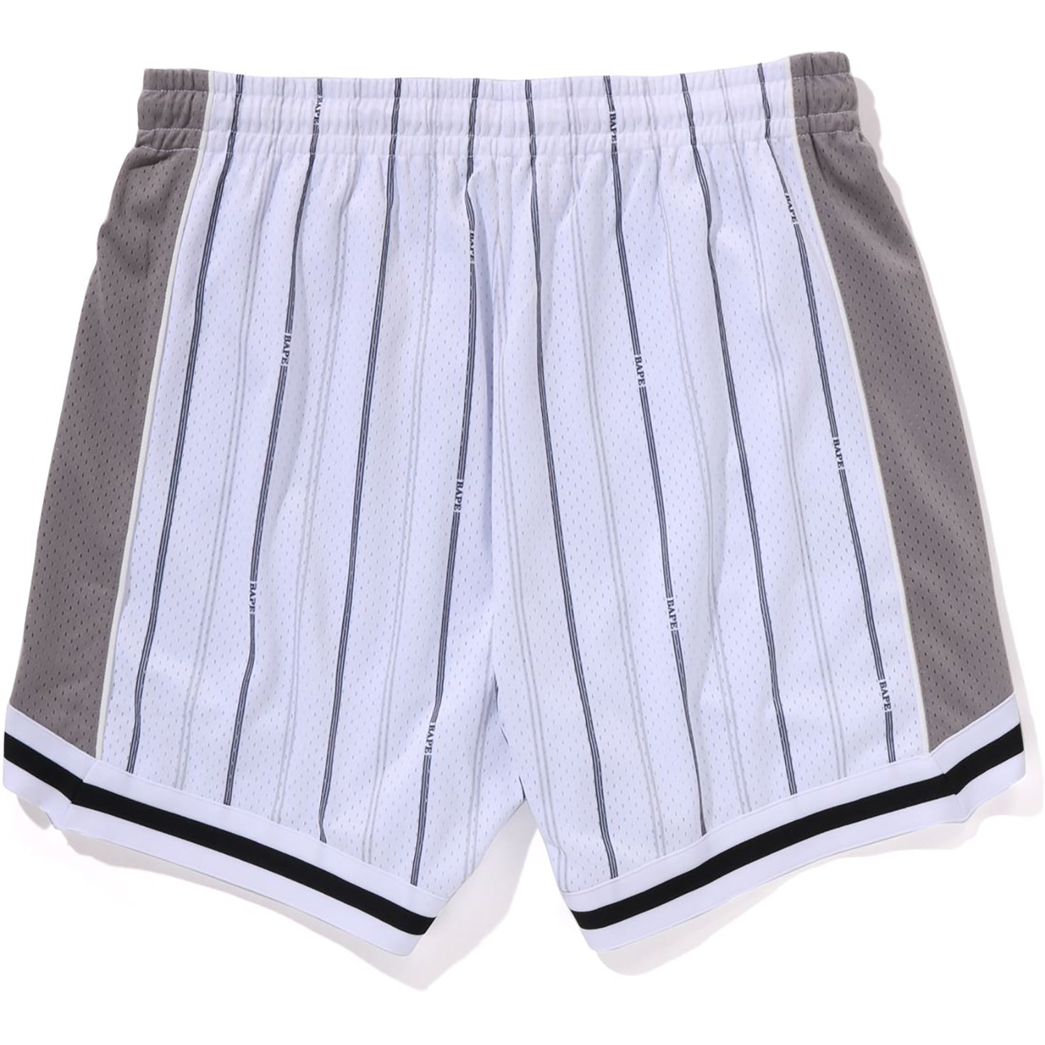 BAPE MULTI LOGO REVERSIBLE RELAXED FIT SWEAT SHORTS MENS