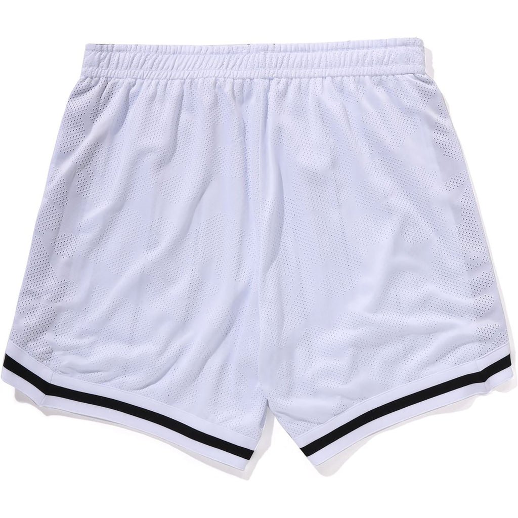 BAPE MULTI LOGO REVERSIBLE RELAXED FIT SWEAT SHORTS MENS