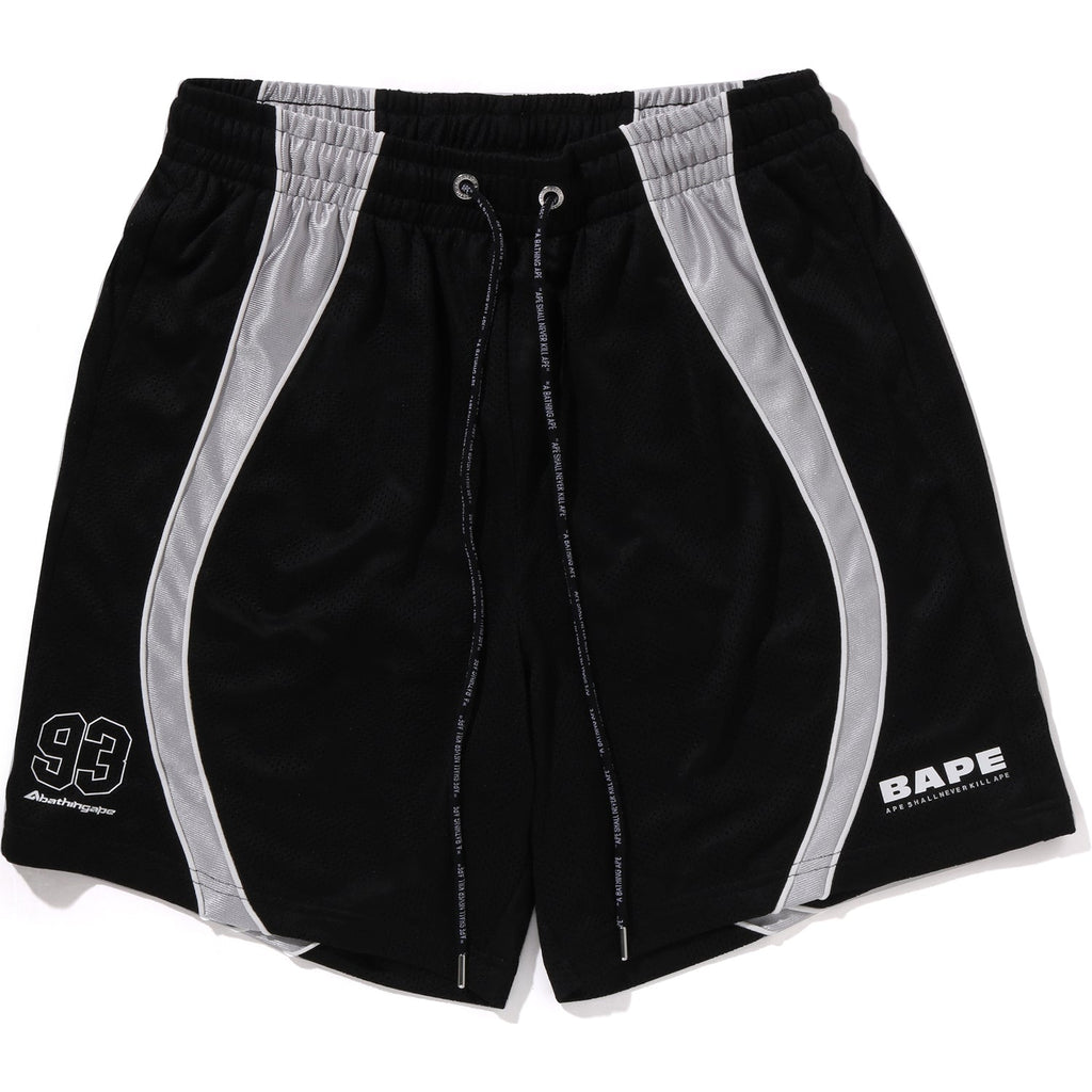 BAPE SOLID CAMO JACQUARD MULTILOGO RELAXED FIT SWEAT SHORTS MENS