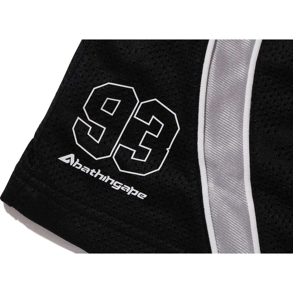 BAPE SOLID CAMO JACQUARD MULTILOGO RELAXED FIT SWEAT SHORTS MENS