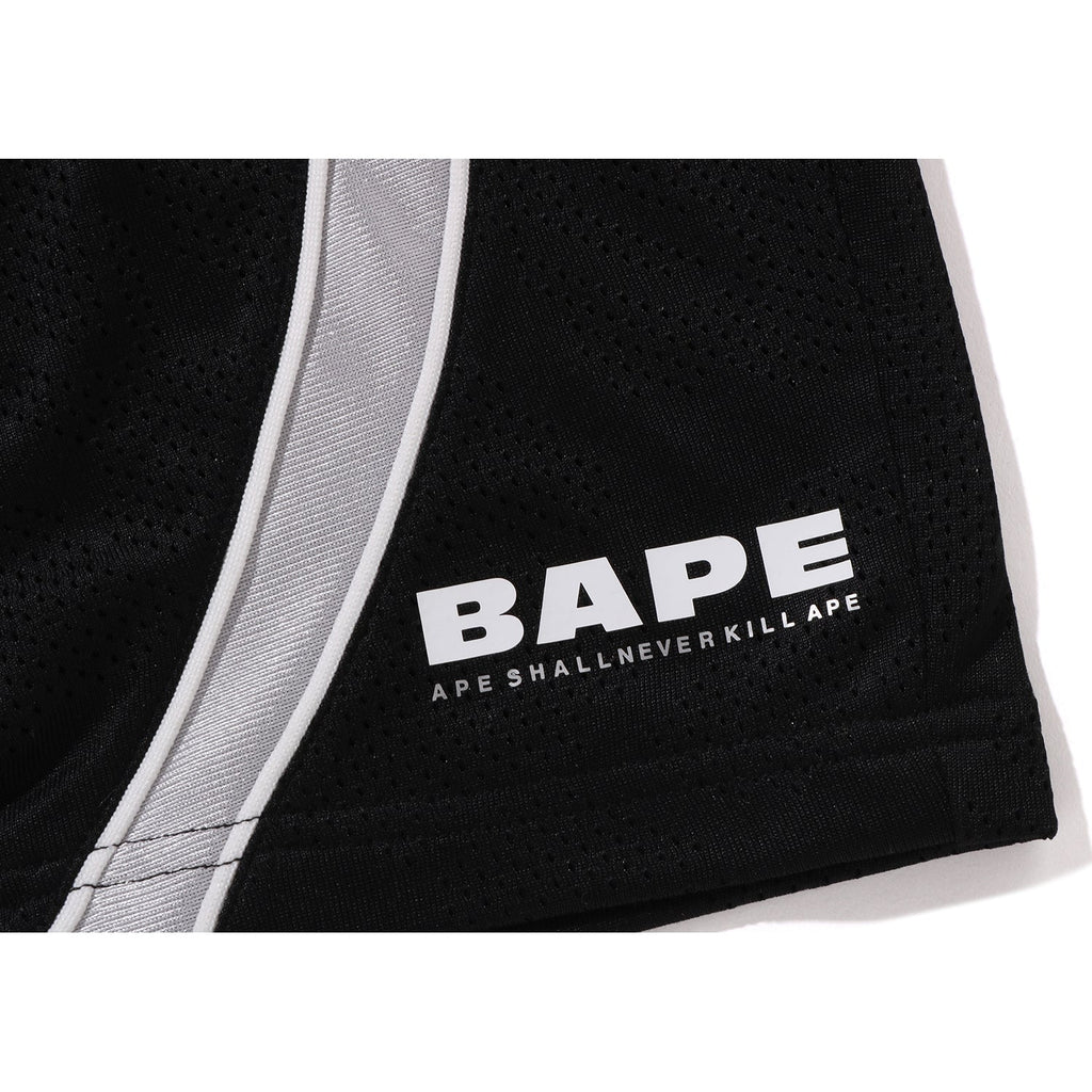 BAPE SOLID CAMO JACQUARD MULTILOGO RELAXED FIT SWEAT SHORTS MENS