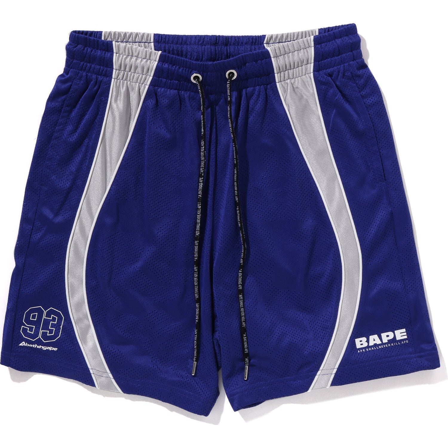 BAPE SOLID CAMO JACQUARD MULTILOGO RELAXED FIT SWEAT SHORTS MENS