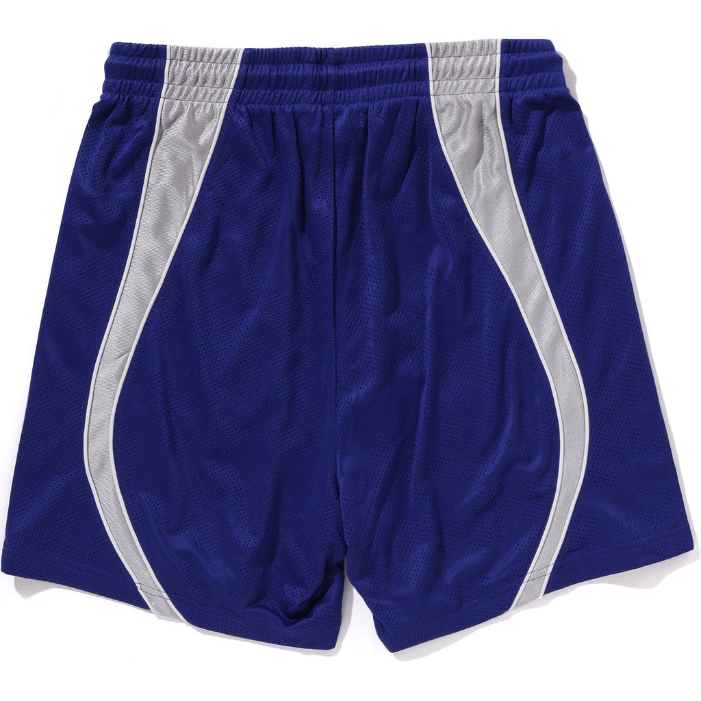 BAPE SOLID CAMO JACQUARD MULTILOGO RELAXED FIT SWEAT SHORTS MENS
