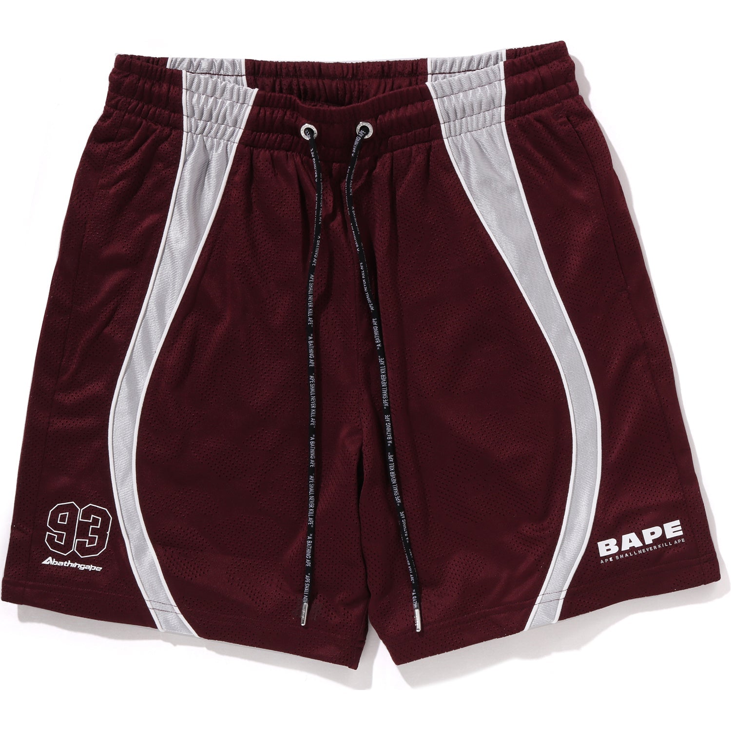 BAPE SOLID CAMO JACQUARD MULTILOGO RELAXED FIT SWEAT SHORTS MENS