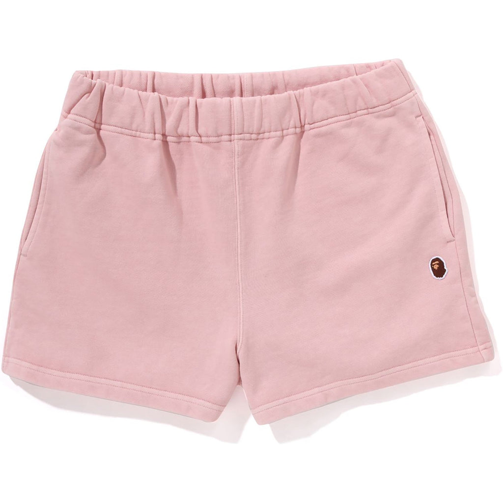 BAPE PIGMENT DYED ONE POINT SWEAT SHORTS LADIES