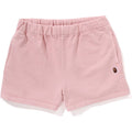 BAPE PIGMENT DYED ONE POINT SWEAT SHORTS LADIES