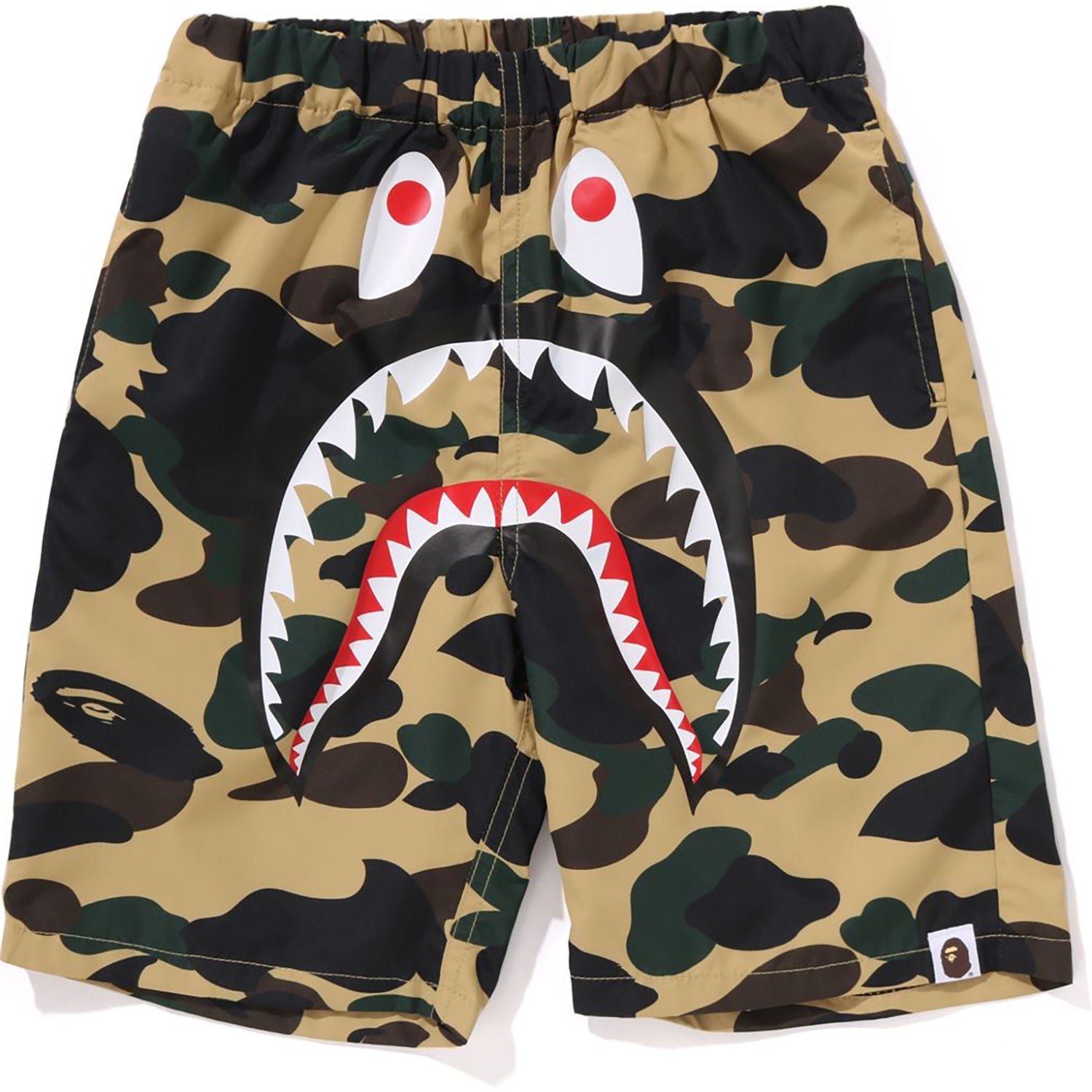 BAPE 1ST CAMO SHARK BEACH SHORTS KIDS