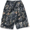 BAPE TREE EDGE CAMO CARGO SHORTS MENS