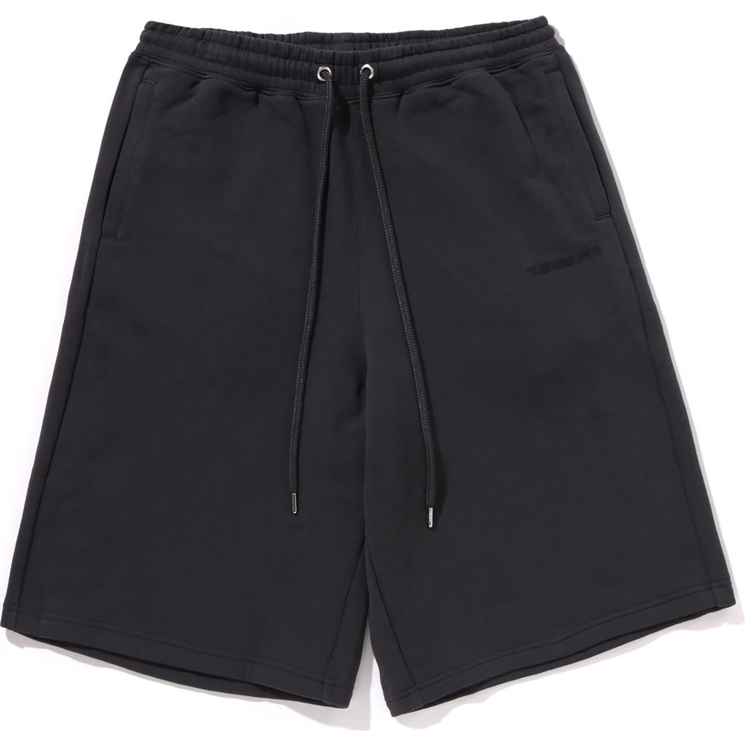 BAPE BATHING APE LOGO KNEE LENGTH RELAXED FIT SWEAT SHORTS MENS