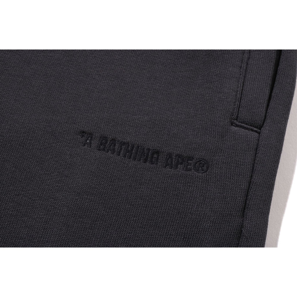 BAPE BATHING APE LOGO KNEE LENGTH RELAXED FIT SWEAT SHORTS MENS
