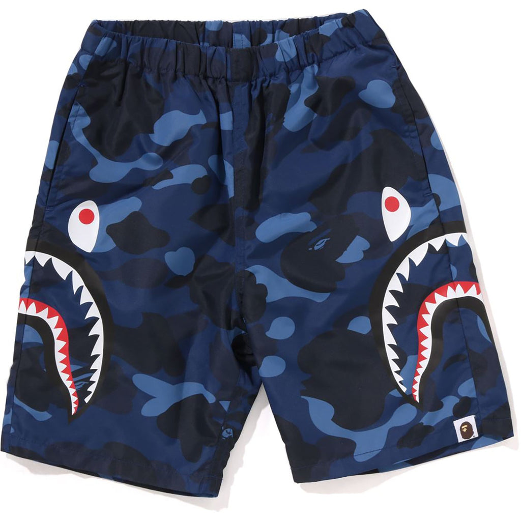 BAPE COLOR CAMO SIDE SHARK BEACH SHORTS KIDS