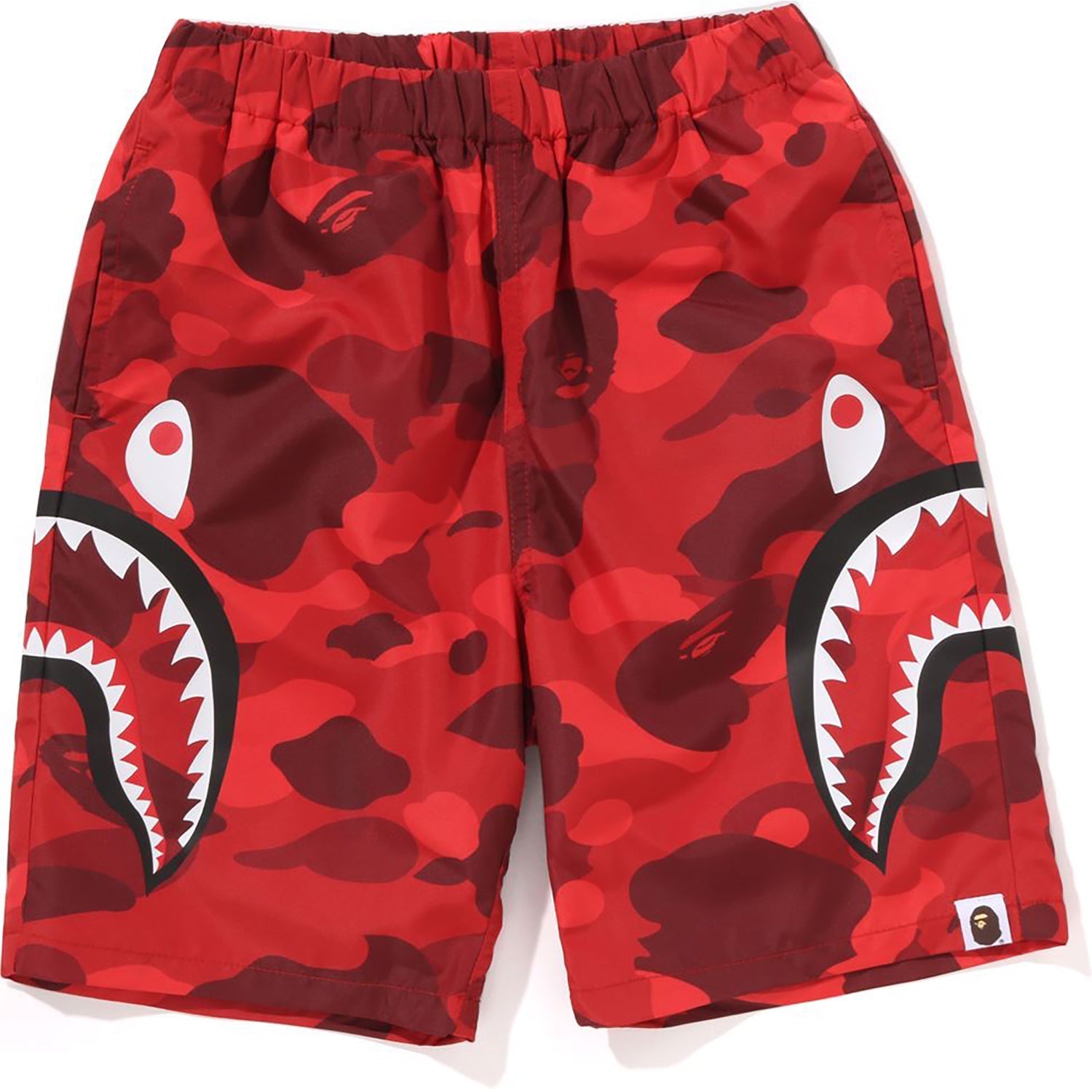 BAPE COLOR CAMO SIDE SHARK BEACH SHORTS KIDS