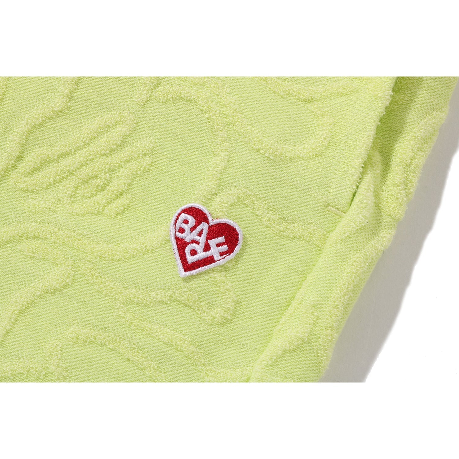 BAPE NEON CAMO JACQUARD SWEAT SHORTS LADIES