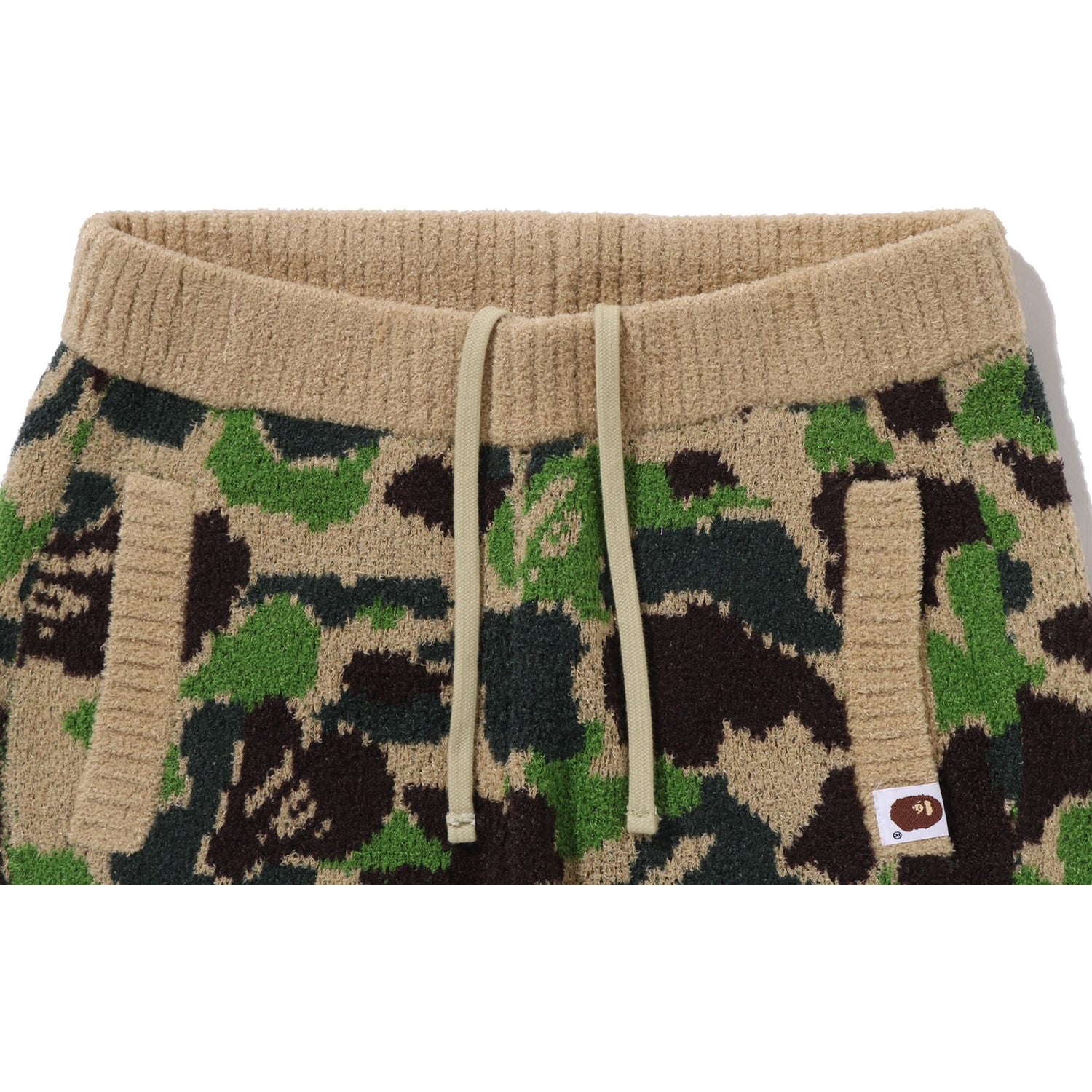 BAPE ABC CAMO TOWEL JACQUARD SHORTS LADIES