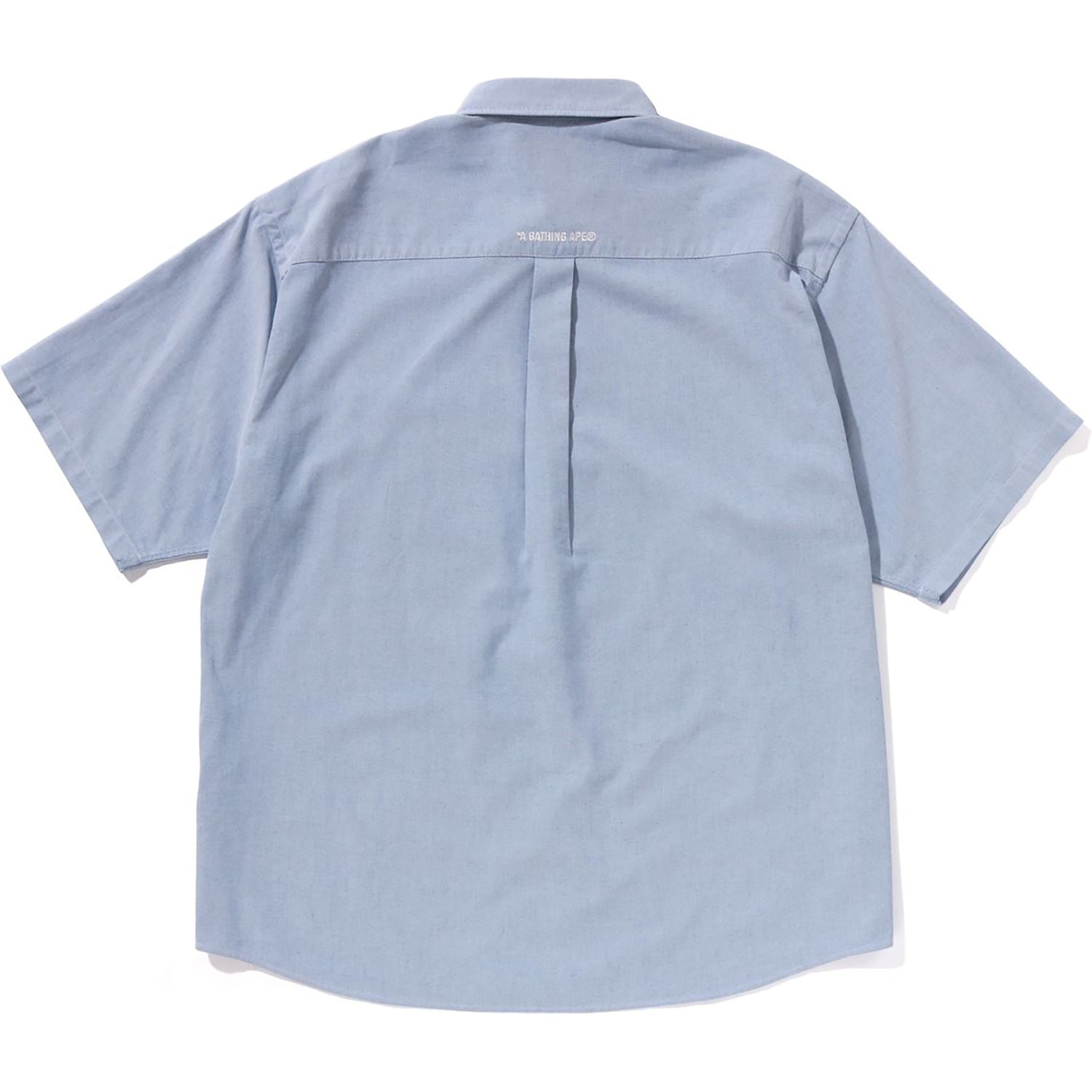 BAPE ONE POINT CORDURA OXFORD S/S SHIRT RELAXED FIT MENS
