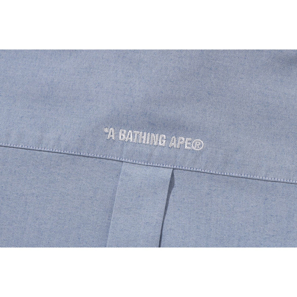 BAPE ONE POINT CORDURA OXFORD S/S SHIRT RELAXED FIT MENS
