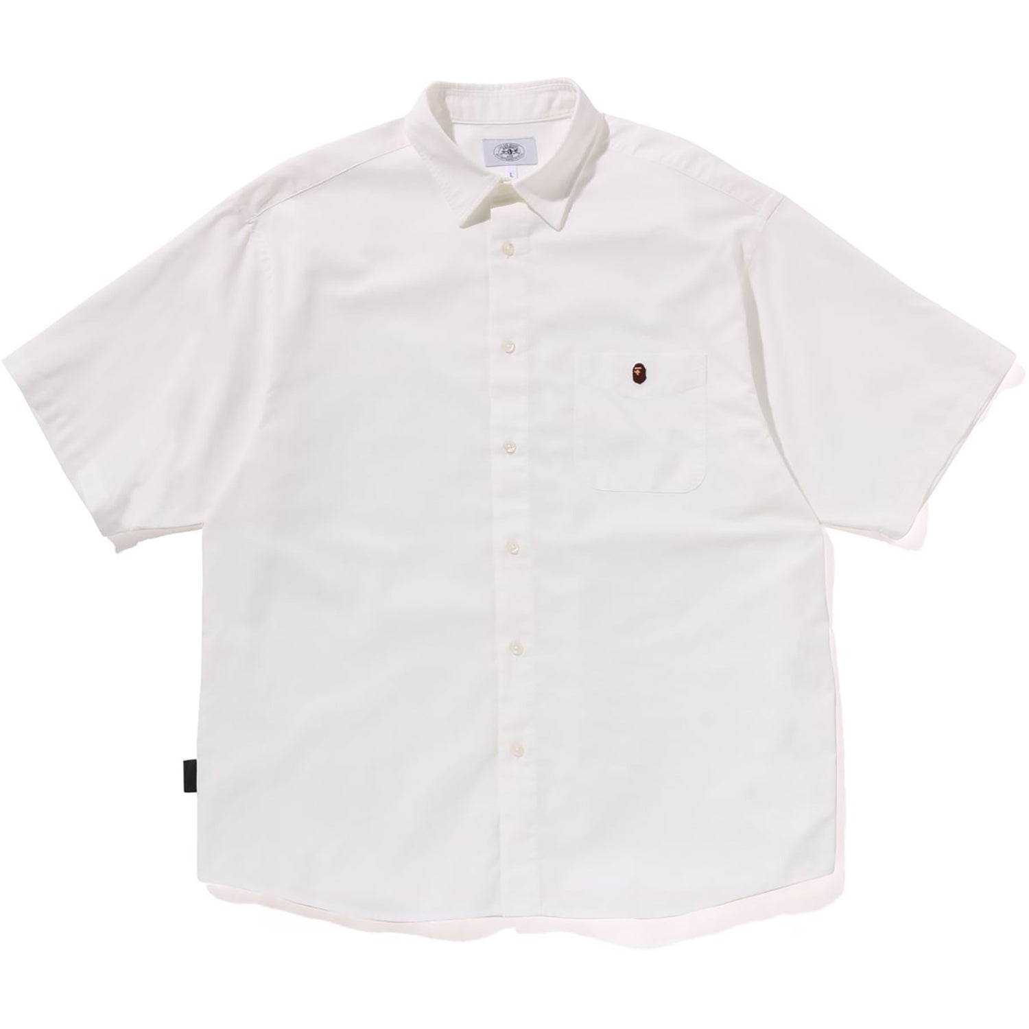 BAPE ONE POINT CORDURA OXFORD S/S SHIRT RELAXED FIT MENS