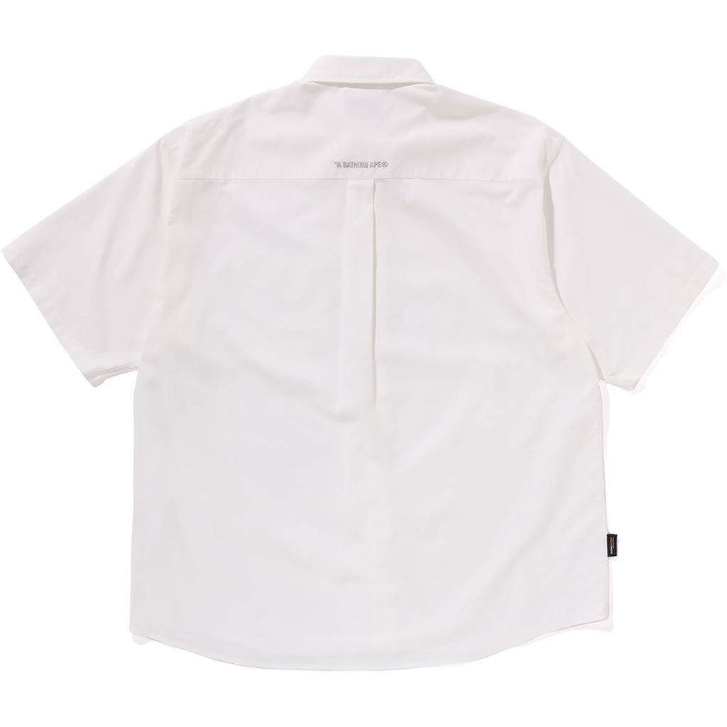 BAPE ONE POINT CORDURA OXFORD S/S SHIRT RELAXED FIT MENS