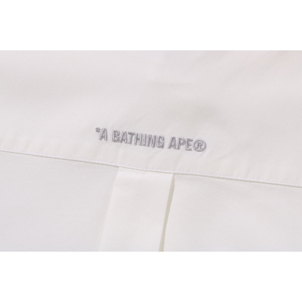 BAPE ONE POINT CORDURA OXFORD S/S SHIRT RELAXED FIT MENS