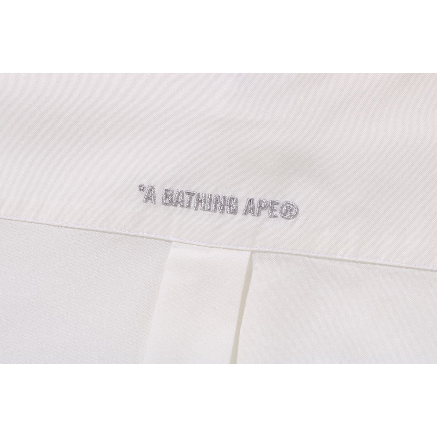 BAPE ONE POINT CORDURA OXFORD S/S SHIRT RELAXED FIT MENS