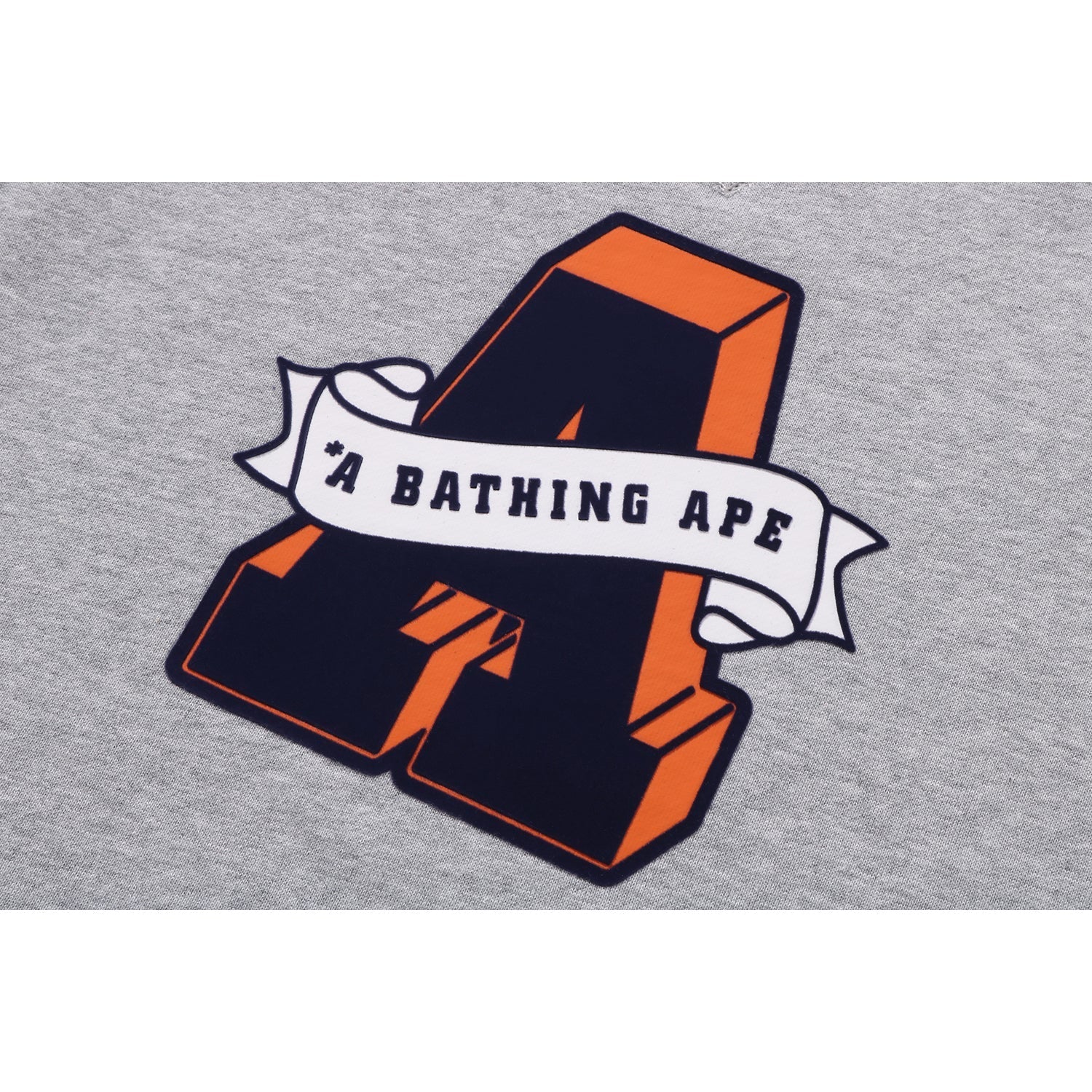 BAPE A LETTERED CREWNECK KIDS