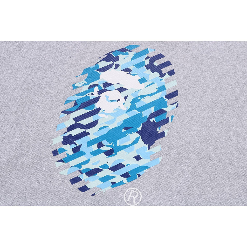 BAPE ABC CAMO APE HEAD RELAXED FIT CREWNECK SWEATSHIRT MENS