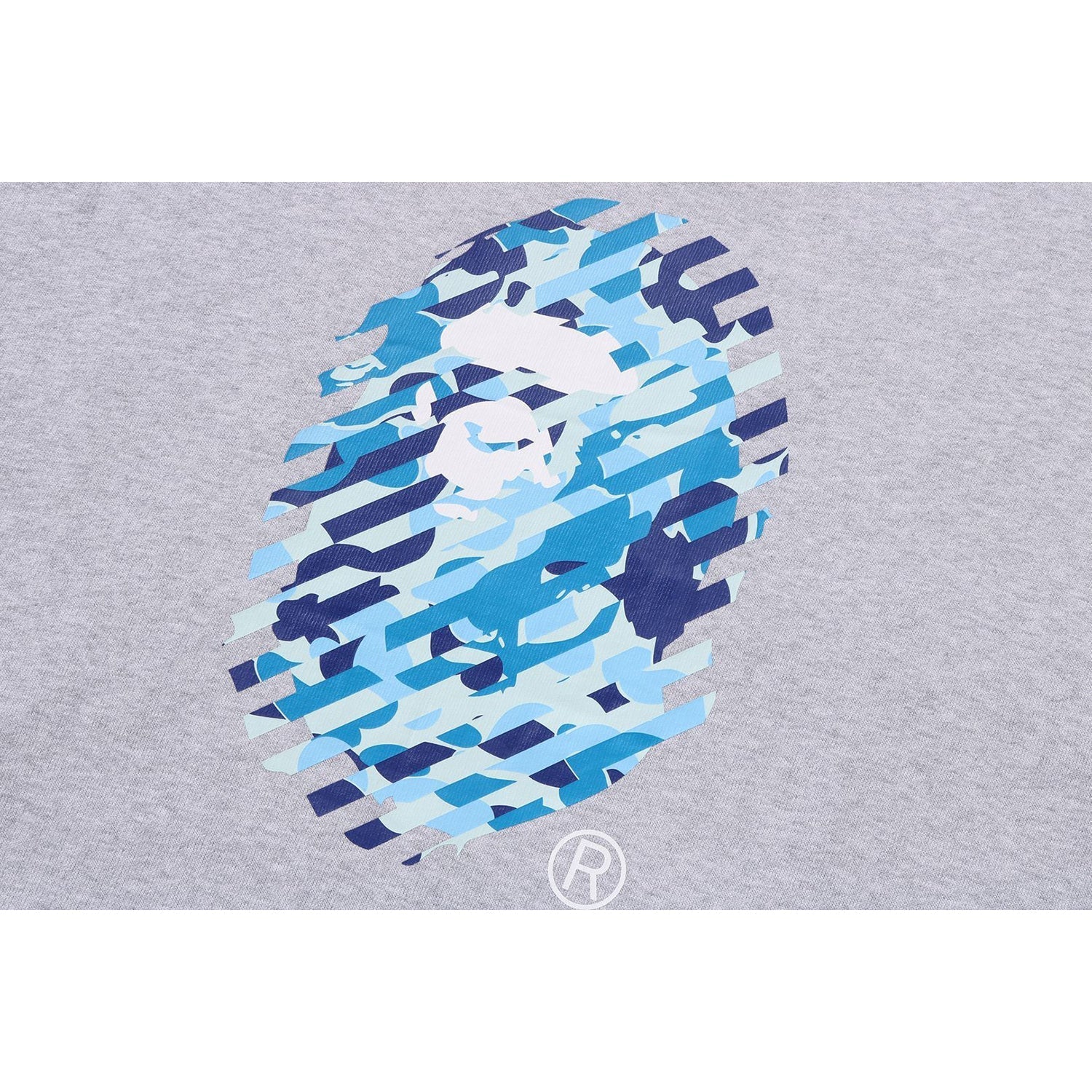 BAPE ABC CAMO APE HEAD RELAXED FIT CREWNECK SWEATSHIRT MENS