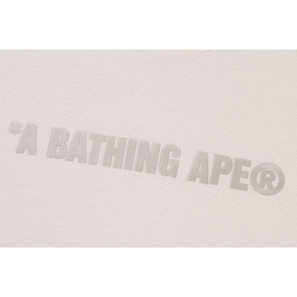 BAPE BATHING APE LOGO RELAXED FIT CREWNECK SWEATSHIRT MENS