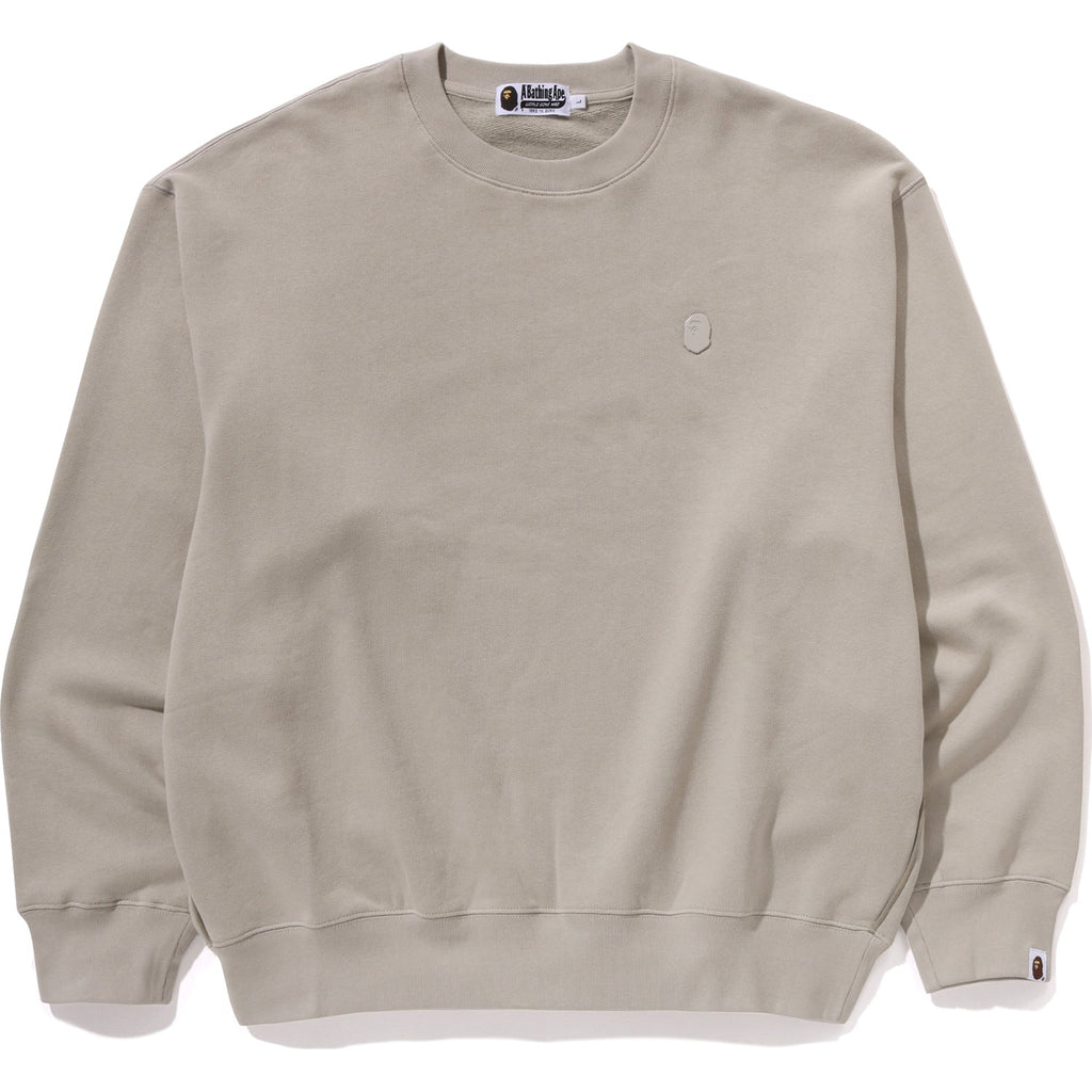 BAPE ONE POINT RELAXED FIT CREWNECK SWEATSHIRT MENS