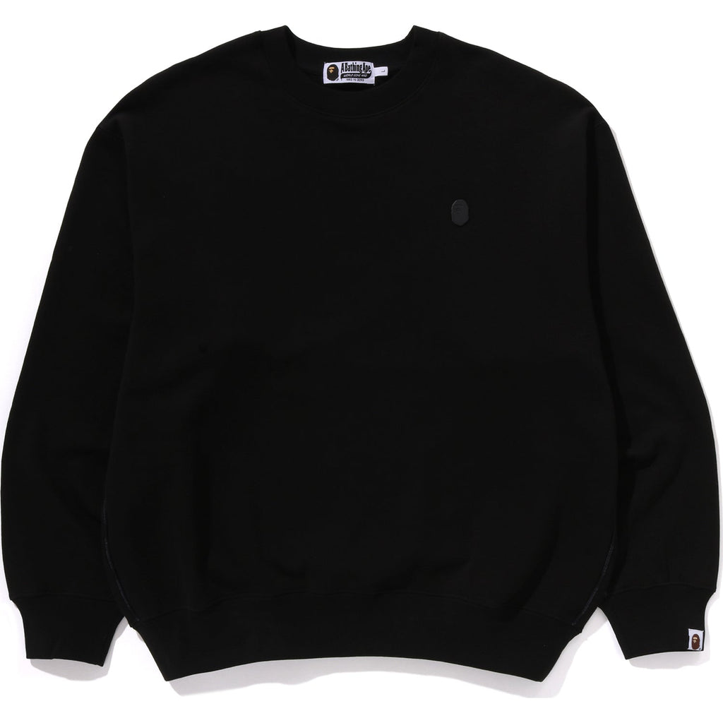 BAPE ONE POINT RELAXED FIT CREWNECK SWEATSHIRT MENS