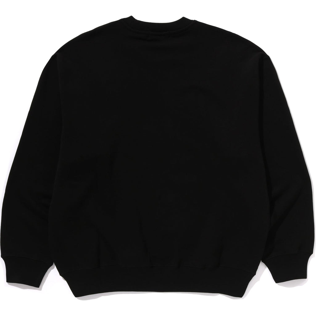 BAPE ONE POINT RELAXED FIT CREWNECK SWEATSHIRT MENS
